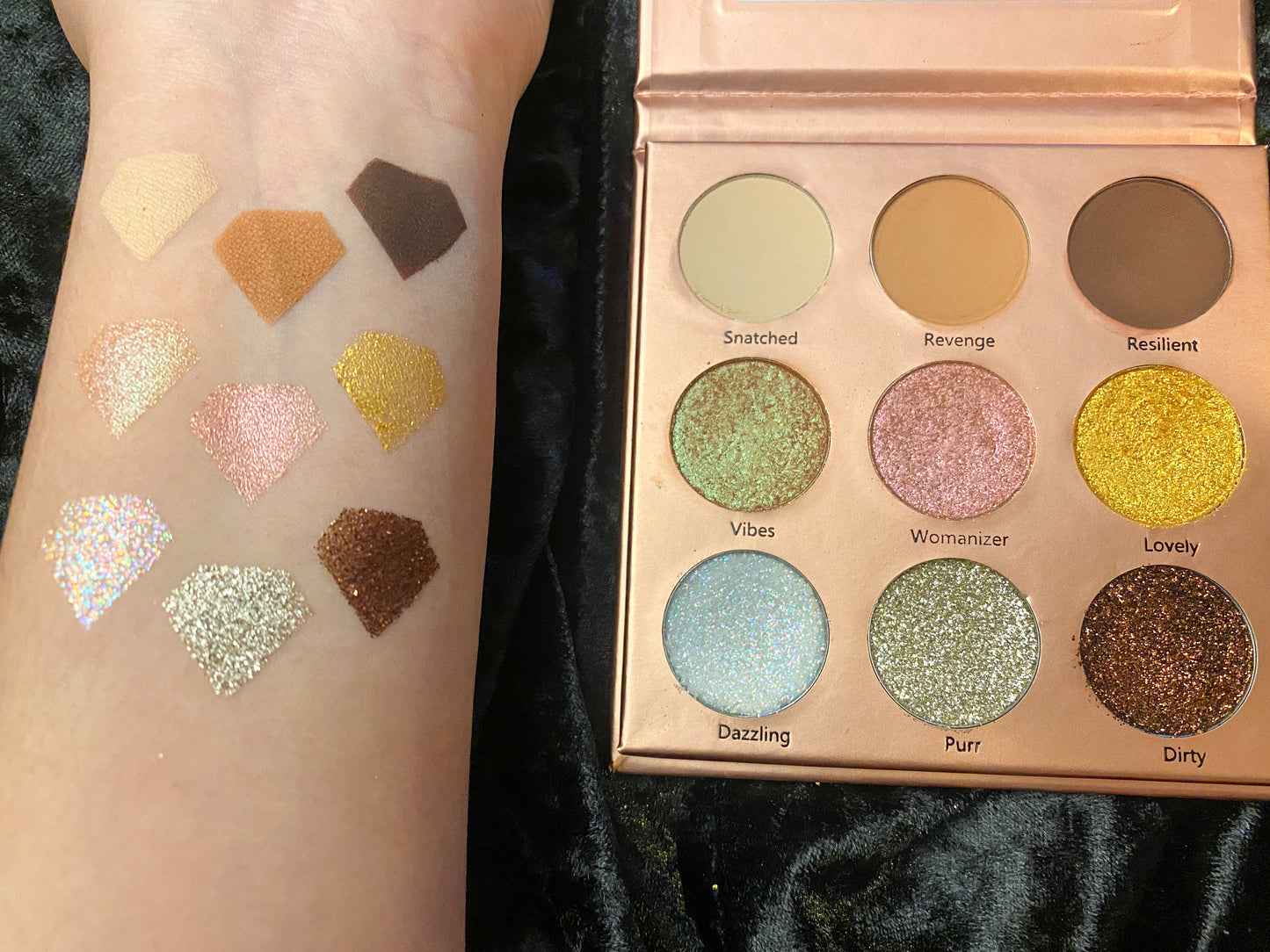 The baddie palette